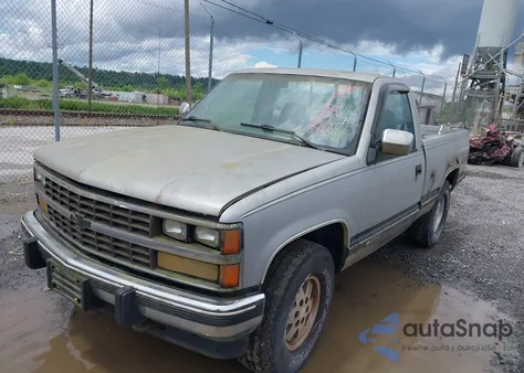 1988 Chevrolet Gmt-400 K1500 из США, поврежденный, VIN 1GCDK14K3JZ221344